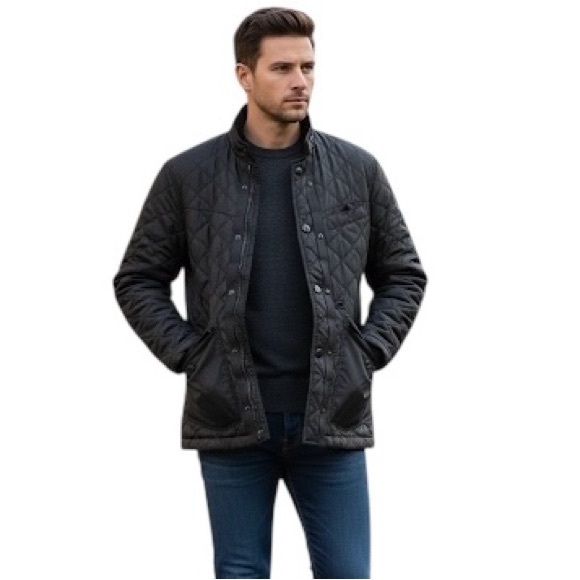 Vintage G-Star RAW men’s quilted dark green button bomber jacket Sz XXL - Picture 1 of 7